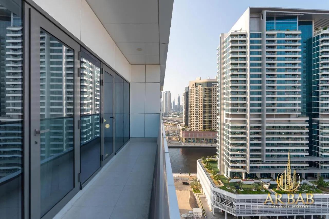 公寓 Arbab Homes Luxury 1Br-Canal View-Near Dubai Mall 阿拉伯联合酋长国