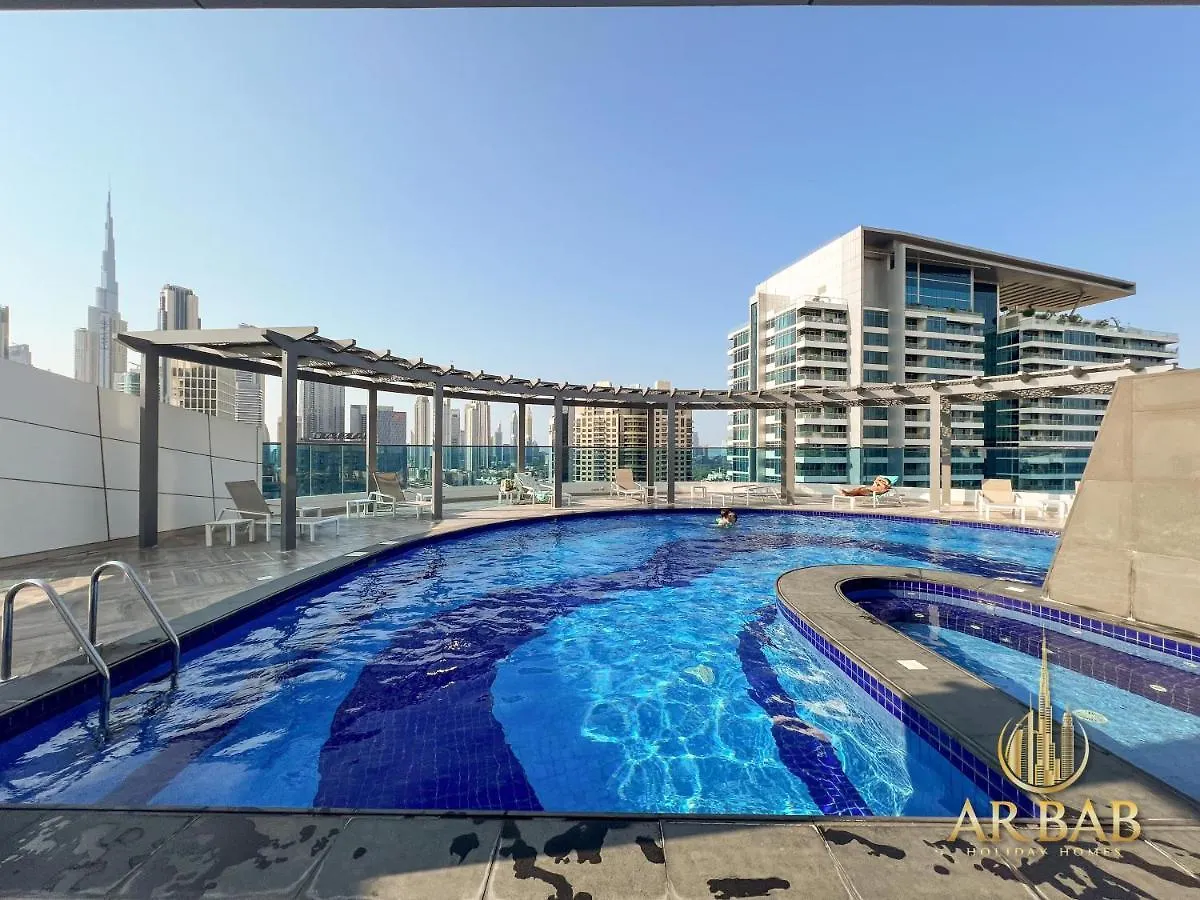 公寓 Arbab Homes Luxury 1Br-Canal View-Near Dubai Mall 阿拉伯联合酋长国