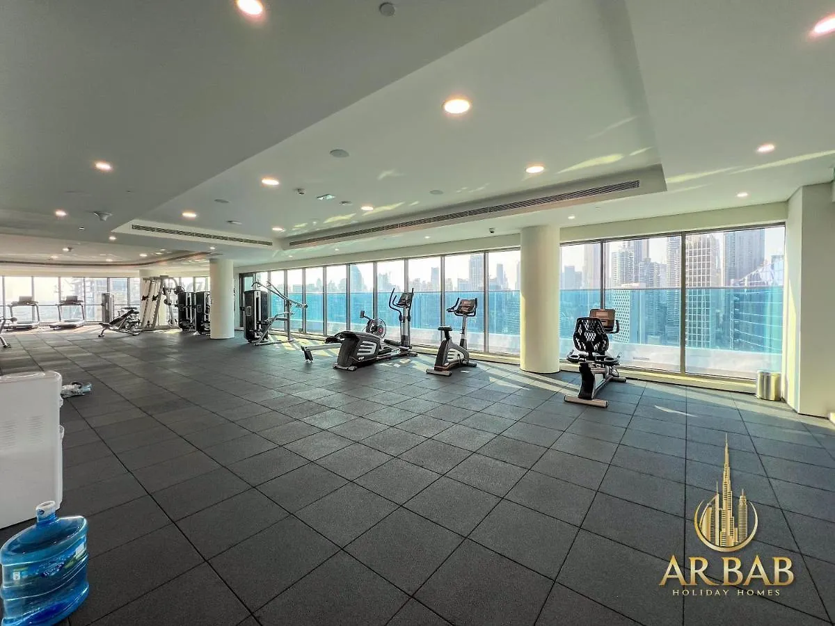 Arbab Homes Luxury 1Br-Canal View-Near Dubai Mall 公寓